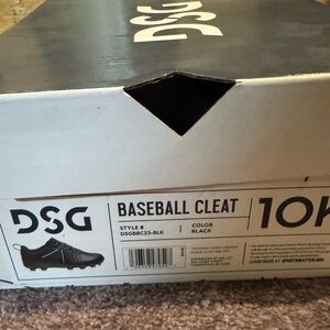 DSG Black Athletic Cleats
